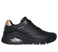 Skechers Premium Leather UNO Icon - Idolized Air Shoes in Schwarz, Größe 41