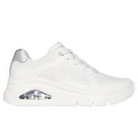 Skechers Premium Leather UNO Icon - Idolized Air Shoes in Weiss, Größe 39