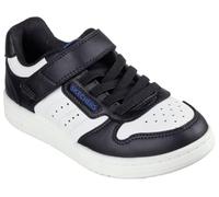 Skechers Sneaker Quick Street Jungen Schwarz Synthetik weiß-blauer Besatz Größe 23