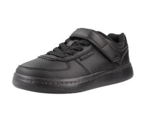 Skechers Quick Street Lite Sportschuhe für Kinder und Jugendliche, Schwarze synthetische Oberfläche, 5 UK Child