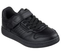 Skechers Sneaker Quick Street – Schwarz Synthetik / schwarzer Besatz – Größe 27 EU