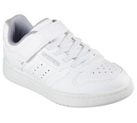 Skechers Jungen Quick Street Sneaker in Weiss, Größe 37, in der Maschine waschbar