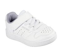 Skechers Quick Street Sneaker für Jungen, Weißer synthetischer weißer Besatz, 9.5 UK Child
