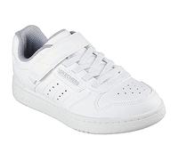Skechers Jungen-Sneaker Quick Street - Bungee, weiß, synthetisch