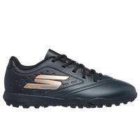 Skechers Razor 1.5 Jr Td TF Sneaker in Schwarz/Orange, Größe 28.5