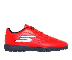 Skechers Razor 1.5 Jr Youth TF Sneaker in Rot/Schwarz, Größe 38