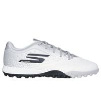 Skechers Razor 1.5 Jr Youth TF Sneaker in Weiss/Silber, Größe 33.5