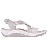 Skechers Reggae Cup - Oh, Snap Shoes in Nature Brown/Gray, Größe 35, Vegan