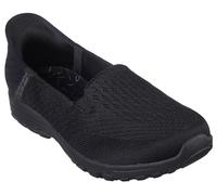 Skechers Reggae Fest 2.0-Guiding Light Slip-in-Loafer für Damen, Schwarz, 7 Wide
