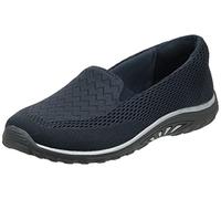 Skechers Reggae Fest-Willows-Wide Slipper, flach, Blau (Navy), 38.5 EU