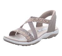 Skechers Reggae Slim Summer Sparkle Damen Sandalen Mocha EU 40