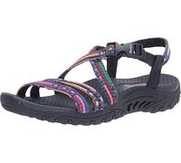 Skechers Damen Reggae-Sew Me-Boho Woven Strappy Slingback Sandale, Marineblau, Mehrfarbig, 39 EU