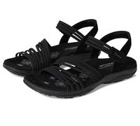 Skechers REGGAE SLIM Damensandalen, schwarz, größe 40