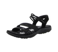 Skechers REGGAE SLIM - COFFEE RUN für Damen, schwarz, Größe 37 EU