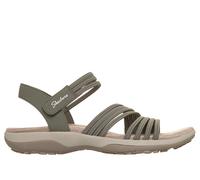 Skechers Reggae Slim - Coffee Run Shoes in Grün, Größe 38 Wide, Vegan, in der Maschine waschbar