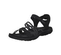 Skechers REGGAE SLIM - MEADOW GRAZER für Damen, schwarz, Gr. 38 EU