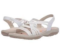 Skechers Reggae Slim Simply Stretch Damen-Schuhe, Weiss/opulenter Garten, 36 EU