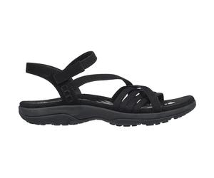 Skechers Reggae Slim - Summer Heat Damen Trekkingsandalen, schwarz, Größe 39 39