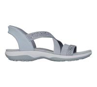 Skechers Sandalen Reggae Slim Summer Sparkle Damen Grau Größe 41