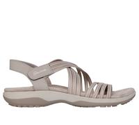 Skechers Reggae Slim - Sunnyside 2.0 Shoes in Nature Brown/Gray, Größe 36 Wide, Vegan, in der Maschine waschbar