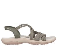 Skechers Reggae Slim - Turn It Up Shoes in Grün, Größe 37, Vegan