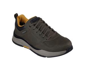 Skechers RELAXED FIT BENAGO HOMBRE für Herren, oliv, Größe 44 EU