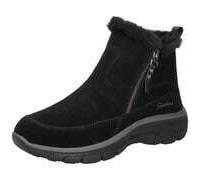 Skechers Stiefelette Easy Going COOL Zip Damen Schwarz Größe 39