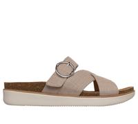 Skechers Relaxed Fit: Lifted Comfort - Charming Sparkle Shoes in Nature Brown/Gray, Größe 37, Vegan
