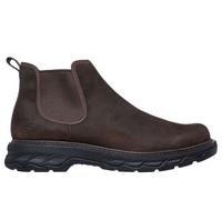 Skechers Relaxed Fit: Lockett - Heath Shoes in Dark Braun, Größe 45
