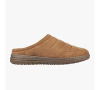 Skechers Relaxed Fit: Murette Garvanza Microfaser Herren Hausschuhe in Beige EU 44.5 / UK 10