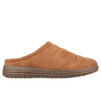 Skechers Relaxed Fit: Murette Garvanza Microfaser Herren Hausschuhe in Beige EU 43 / UK 9