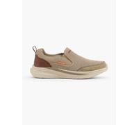 Skechers Relaxed Fit Slade Lucan Slip On Sneaker Khaki, Herren, Größe: 45