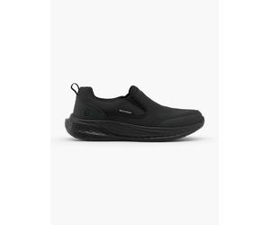 Skechers Relaxed Fit Slade Lucan Slip On Sneaker Schwarz, Herren, Größe: 43
