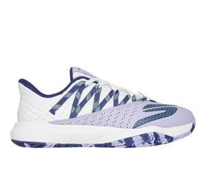 Skechers Relaxed Fit: Viper Court Rally Sneaker in Weiss/Violett, Größe 39