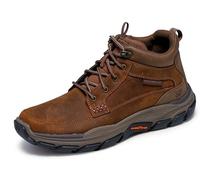 Skechers Respected-Boswell Wanderschuhe für Herren | Lässige, entspannte Passform, luftgekühlter Memory-Schaum, Goga-Mattenbogen, wasserabweisend