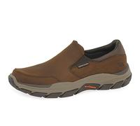 Skechers Herren Respected-Calum Goodyear Rubber Low Profile Leather Slip on with Twin Gore Slipper, CDB, 47.5 EU