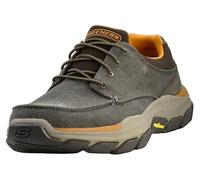 Skechers Respected-Loleto Moc Toe Bungee Lace Slip On für Herren, Brauner Zucker, 11 X-Wide