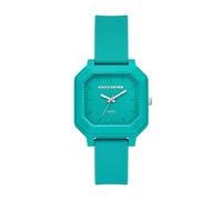 Skechers Rosencrans Square Dreizeiger Blau Silikon Uhr (Modell: SR6381)