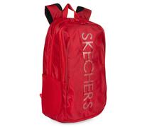 Skechers - Rucksack Sport und Rucksack Fitnessstudio unisex, multi Fächer, leicht und spritzwassergeschützt für Training, Reise und täglichen Gebrauch, Rot