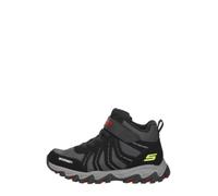 Skechers Rugged Ranger Sportschuhe für Kinder und Jugendliche, Schwarz, Synthetik, Rot, Gelb, Größe 39