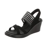 Skechers Rumblers-Solar Burst 31597-BBK, Womens sandals, black, 38 EU