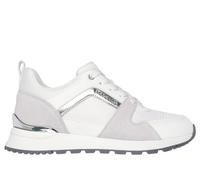 Skechers Runway - Posh Gal Sneaker in Weiss/Silber, Größe 38