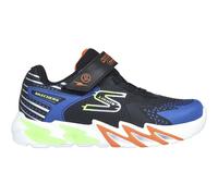 Skechers Unisex Kinder Flex-Glow Bolt Schlüpfen, Schwarz, 34 EU