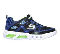 Skechers Jungen Flex-glow-90542l Sneaker, Schwarz Black Blue Lime Bblm, 28 EU