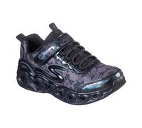 Skechers S Lights Heart Lights für Kinder, schwarz, Größe 30 EU
