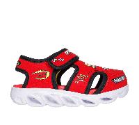 Skechers S-Lights: Hypno-Flash - Hydro-Fun Shoes in Rot/Schwarz, Größe 23