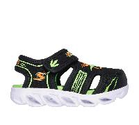 Skechers S-Lights: Hypno-Flash - Hydro-Fun Shoes in Schwarz/Grün, Größe 26