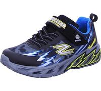 Skechers S-Lights: Light Storm 2.0 - Bolt Brights 400149L-BKBL, Boy Sneakers,Sports Shoes, Black, 32 EU