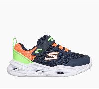 Skechers S-Lights: Lil' Glide-Step Lights Sneaker in Blau, Größe 24