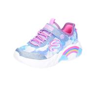 Skechers Mädchen Rainbow Racer Sneaker, Blau (Blue Mesh/Trim), 30 EU